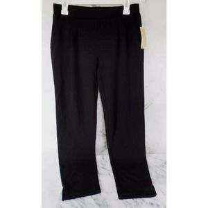 MK Michael Kors Women Work Pants Basic Trouser Black Size Small/ 6 $110 New Tags